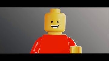 Lego character animation! Blender 2.8 | Eevee render