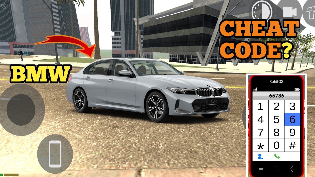FINALLY BMW🚗 CHEAT CODE AA GAYA😃 in INDIAN BIKE DRIVING 3D | NEW UPDATE ...