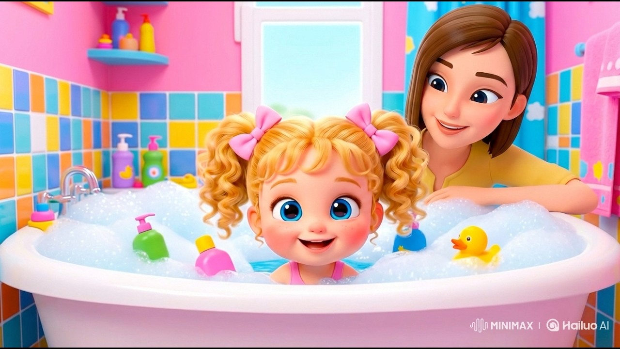 Băița cu spumă 🛀 Cântece pentru copii si desene animate | TruLaLa TraLaLA