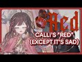 Calliope&#39;s Red except it&#39;s sad (Piano + Vocal cover)