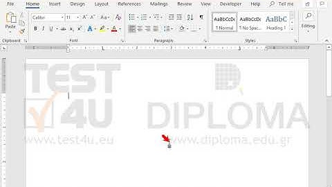 Insert two tab stops on the first line of the document. The first one should be inserted at 1.0"...