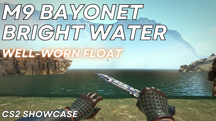 M9 Bayonet Bright Water (Well-Worn) | CS2 Skin Showcase #1411