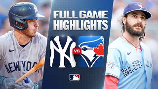 YANKEES vs BLUE JAYS Full Game Highlights August 16 2026 MLB Season