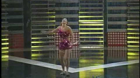 Miss Iowa Diana Reed Prelim Talent at Miss America...