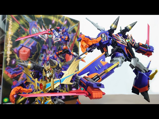 ＤXフルパワーグリットナイト。 THE合体 超合体騎士 DXフルパワーグリッドナイト