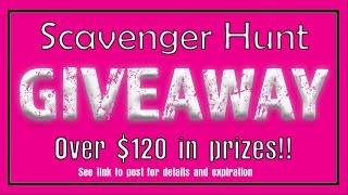 Craft Store Scavenger Hunt  1000 Subscriber Giveaway Celebration + Craft Store Photo Challenge