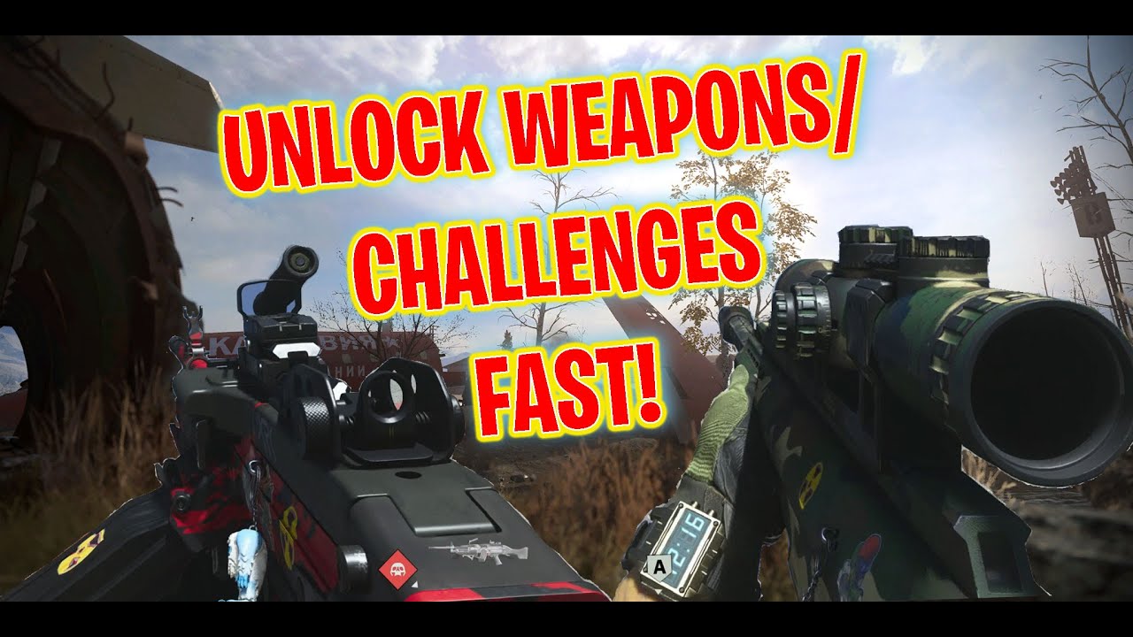 HOW TO UNLOCK WEAPONS/CHALLENGES FAST! - CALL OF DUTY MODERN WARFARE- RYTEC AMR BRUEN MK9 -MW
