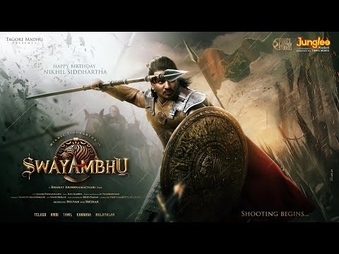 Swayambhu Motion Poster | Nikhil Siddhartha | Bharat Krishnamachari | Pixel Studios | Ravi Basrur