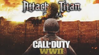 Call of Duty WW2 Parody (Guren no Yumiya) Attack On Titan Op1