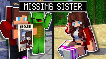 MAIZEN : Missing JJ’s Sister?! - Minecraft Animation JJ & Mikey