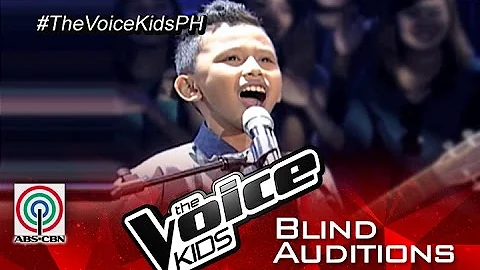 The Voice Kids Philippines 2015 Blind Audition: "Thinking Out Loud" By Gian