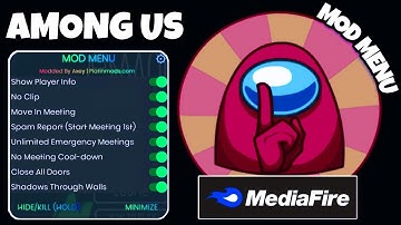 Among Us Hacks ModMenu 2021 on PC HACKERMODE v32  WallHack + ESP