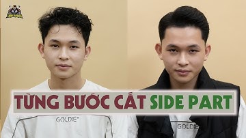 Từng Bước Cắt Kiểu Tóc Side Part 3 7 TƯỜNG BARBER