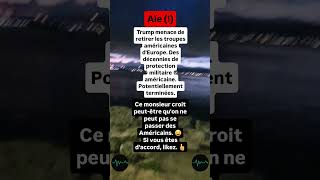 C'est quelque chose ça ! #france #politique #trump #otan #guerre