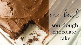 How to make a moist and not-too-sweet chocolate cake using your
discarded sourdough starter. quick easy! print it out on the blog:
https://heartscontentf...