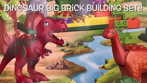 LET’S BUILD A MEGA BLOKS DINO PARADISE!! UNBOXING - Let’s play!! @harrymollyfun9314