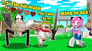 MỀU THỬ THÁCH 24 GIỜ SINH TỒN CHỈ VỚI 1 TIM TRONG MINECRAFT*REDHOOD SỞ HỮU TRÁI TIM SỨC MẠNH CỦA PRO