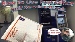 How To Use Post Office Self Service Kiosk | Avoid The Long Lines!