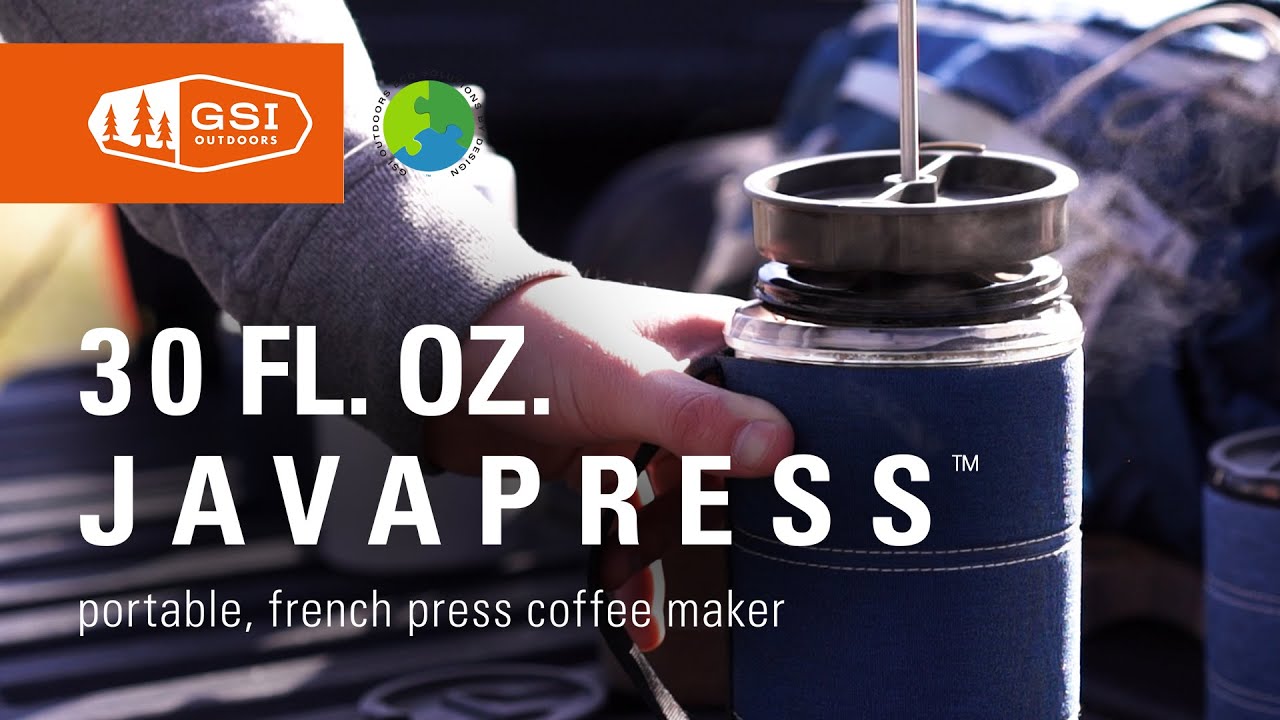 30 fl. oz. JavaPress, Camp French Press Coffee Maker