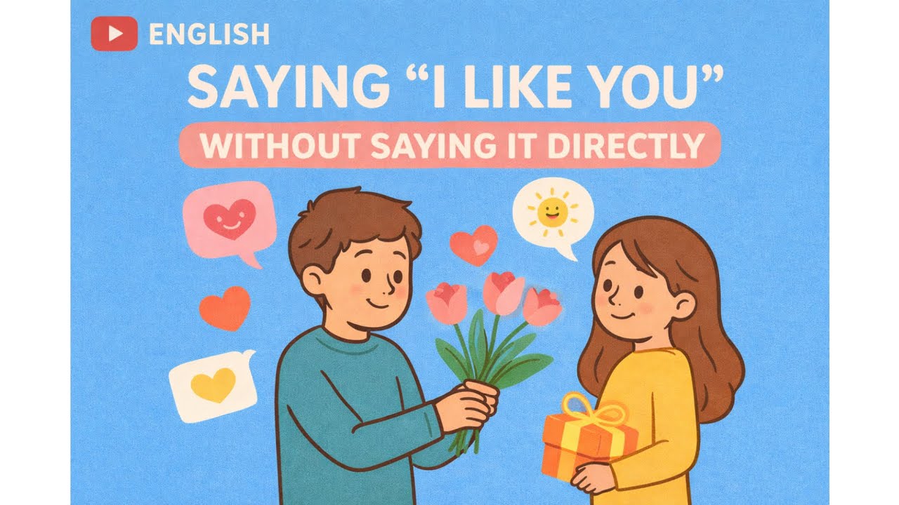 Daily English Conversations | Saying “I Like You” Without Saying It Directly – Shadowing Exercise 💕💬