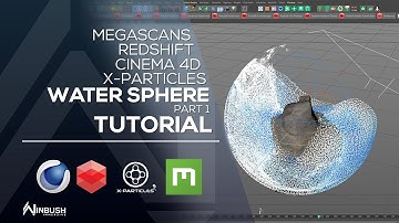 Water Sphere Tutorial Part 1 - Cinema 4d / X-Particles / Redshift