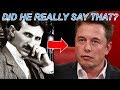 Elon Musk on Nikola Tesla – What He Said May Shock You...