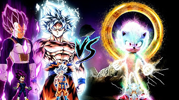 Goku DBS V3.5 OP (all form) & Vegeta DBS V2 OP (all form) VS Sonic Chaos V4 JVL OP (all form)