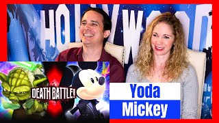 Yoda vs King Mickey Death Battle Reaction | Star Wars vs Kingdom Hearts