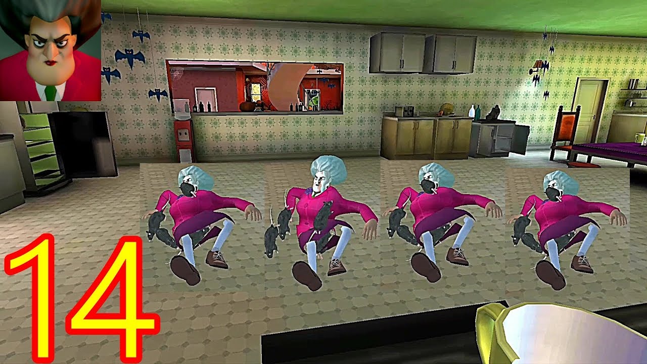 Scary Teacher 3D - GamePlay #14 Rat Attack Prank