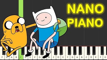 Adventure Time Intro Theme Piano Tutorial