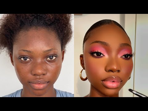 PINK EYESHADOW | VALENTINES MAKEUP TUTORIAL