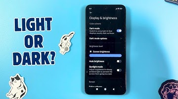 How to Switch Between Light and Dark Mode on Xiaomi Redmi 13