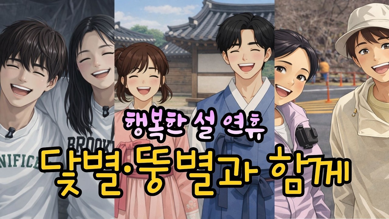 행복한 설 연휴 닻별 뚱별과 함께 💛 박서진 · 효정 남매 스페셜 메들리 (1시간 연속재생)