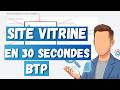 Ton site web artisan BTP prêt en quelques clics - Tutoriel complet