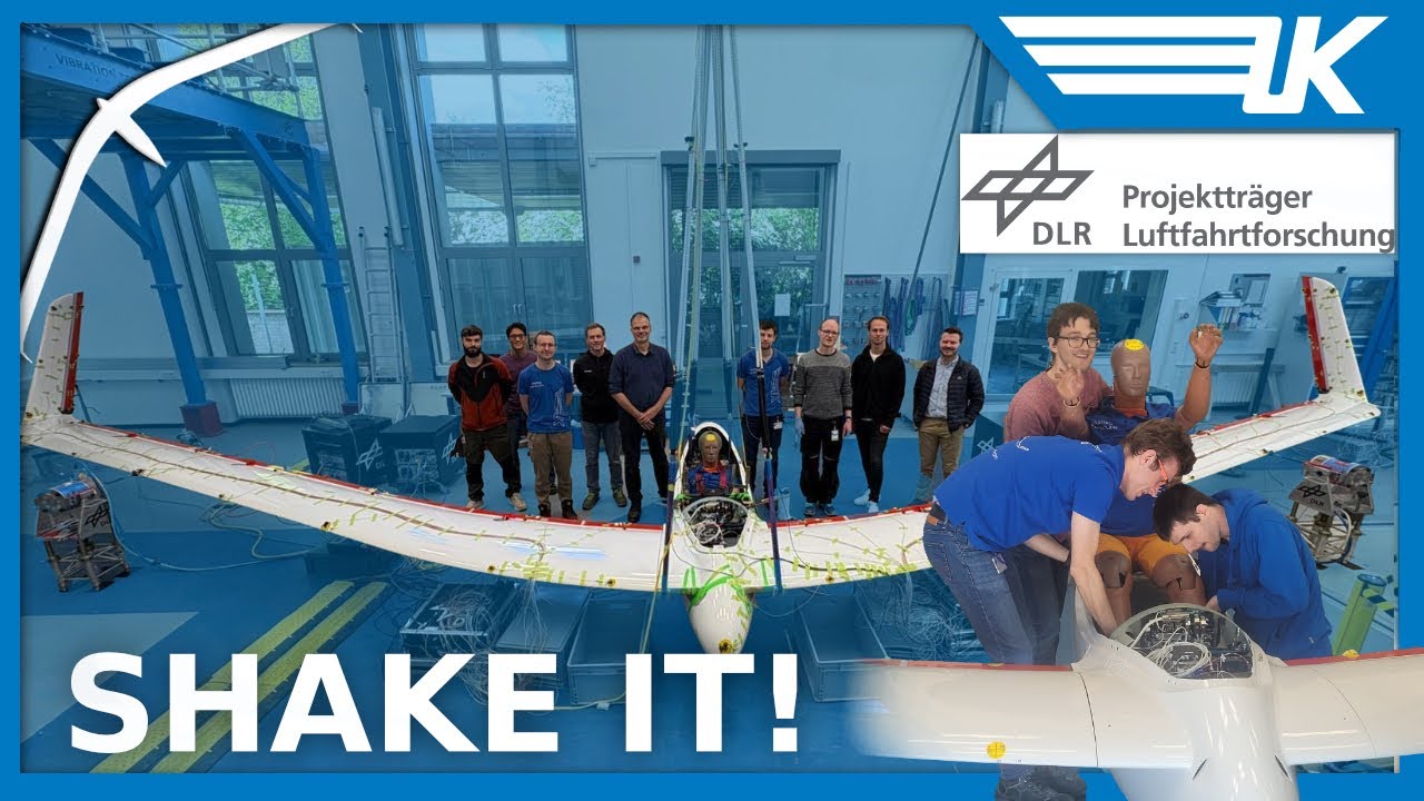 Когда возникают высокие частоты — испытание самолета на вибрацию на земле