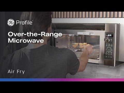 GE Profile Over-The-Range Microwave with Air Fry