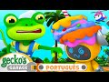 Aniversário Desastroso! | 2 HORAS DO GECKO! | Garagem do Gecko em Português | Desenhos Animados