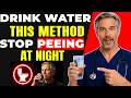 UROLOGIST REVEALS_ How to drink water before bed without waking up | senior healthy tips