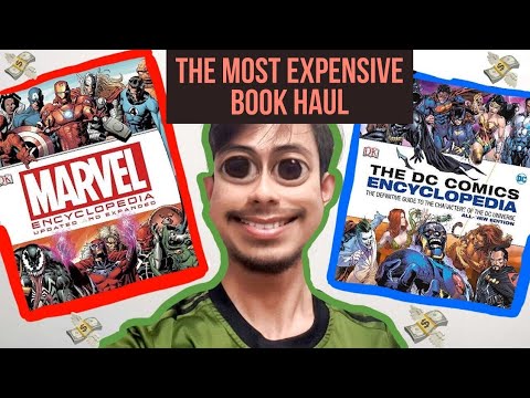 unboxing-marvel-&-dc-encyclopedia-from-mph-and-amazon-store