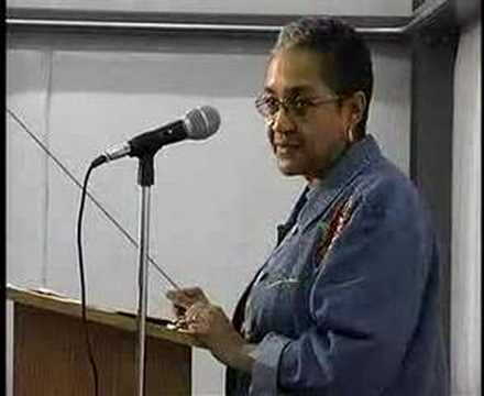Marian Kramer at Benton Harbor Rally!