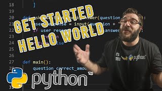 Saying Hello to the World of Python with Strings and Variables