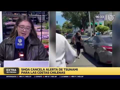 SHOA cancels tsunami warning for the Chilean coast following Panama earthquake