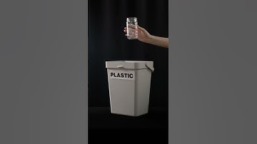 Throwing a jar to trash bin in reverse #shorts #viral #satisfying #funny