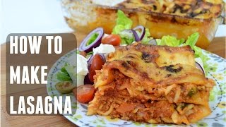 How to cook Lasagna (Lasagne) | Indian Cooking Recipes | Cook with Anisa