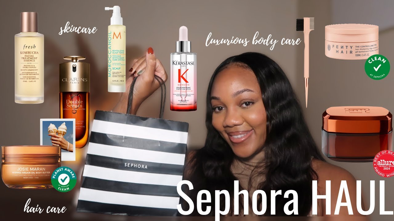 SEPHORA HAUL: SELF CARE AND SPA-LIKE PRODUCTS 🛍 🧖🏽‍♀️