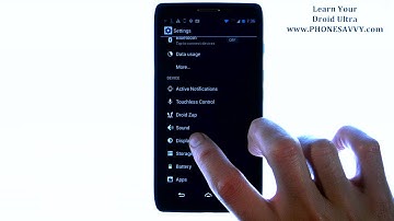 Motorola Droid Ultra - How Do I Disable Auto Rotate Screen