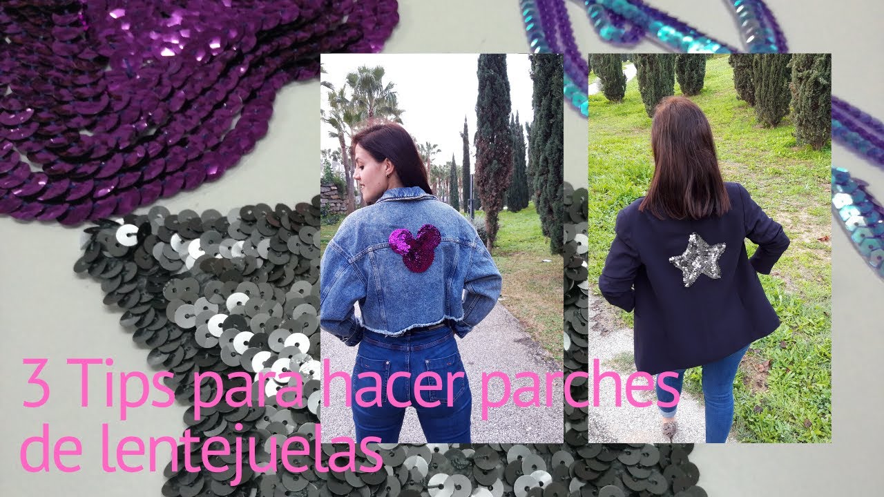 Parches Para Planchar, Pegatina De Parche Con Lentejuelas DIY Para