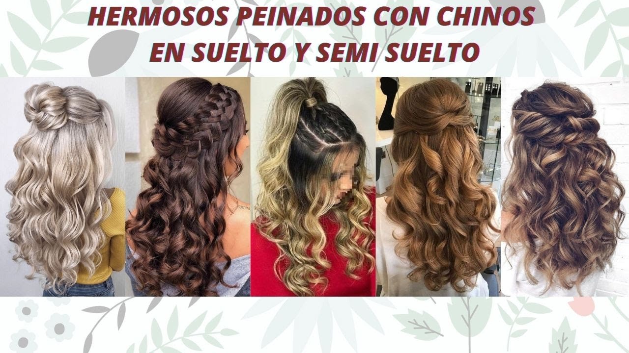 Peinados Elva  Trenza en forma de cascada  Rizos  Facebook