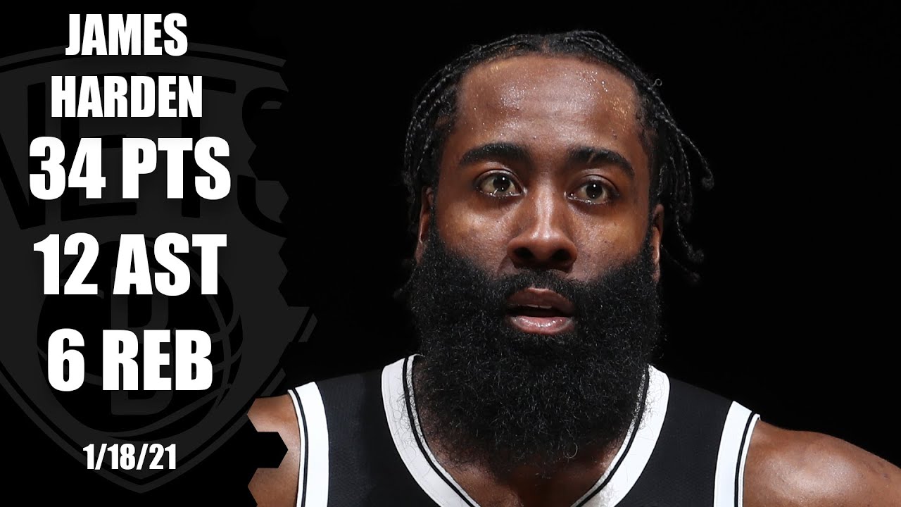 James Harden Makes Nba History In Second Nets Game Highlights Nba On Espn Youtube