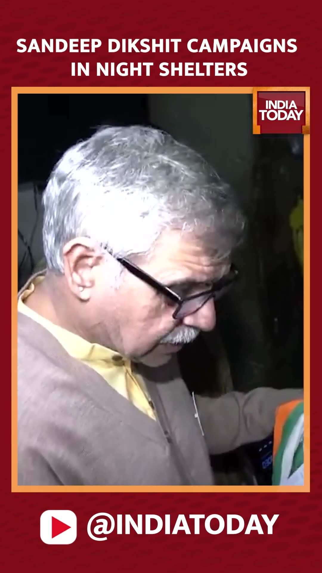 Delhi Polls: Congress leader Sandeep Dikshit campaigns in night shelters | India Today